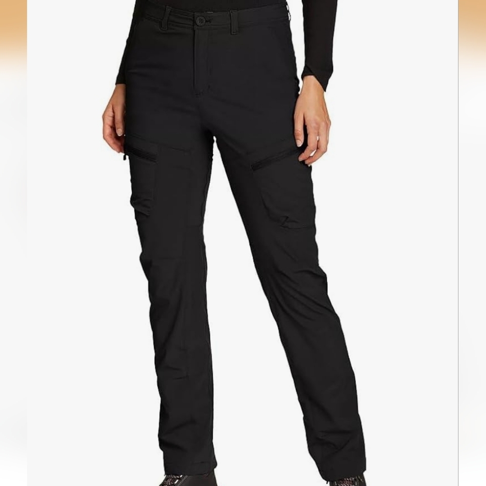 Eddie Bauer Women's Polar Fleece-Lined Pants Black Size 14